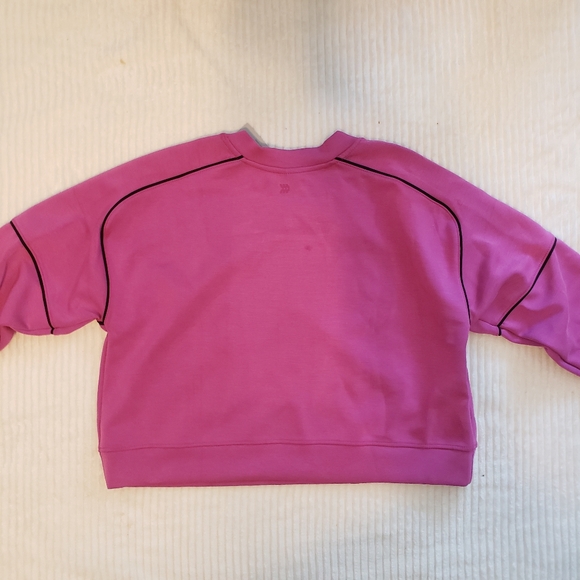All In Motion women’s Sandwash Pickleball Crew Purple Sweatshirt L NWT - Picture 6 of 16